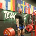 Hafþór Júlíus Björnsson Instagram – 420kg/925lbs deadlift 10 weeks out from Arnold Strongman Classic! Video live on my YouTube channel. Link in my bio! Big shoutout to the guys at @united_strength_yeg awesome people and a great gym!