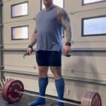 Hafþór Júlíus Björnsson Instagram – 270kg beltless deficit deadlifts were on the menu today. It might surprise some of you to learn that going to failure every session is a great way to get injured but a terrible way to get strong. I always leave something in the tank in these sessions. This remains true as I grow stronger and the weights get heavier but feel easier.