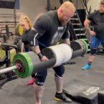 Hafþór Júlíus Björnsson Instagram – 125kg Loglift 3 reps 3 sets. @luke.stoltman & @tomstoltmanofficial came to Iceland for few days to hangout and train. Always great training with strong individuals! 💪😀 @reignbodyfuel Thor’s Power Gym