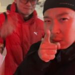 Haha Instagram - snow challenge🏂 #하하 #haha #키위랩 #kiwelab #snowchallenge #날다람쥐