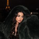 Haifa Wehbe Instagram - Peur de rien 🖤🤍 #haifawehbe #explore #paris Hôtel Marignan Champs Elysées