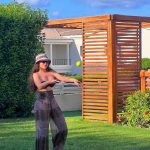 Haifa Wehbe Instagram - Photo Dump ☀️ 🍦 💦✨🌈☘️🥗🍡 #haifawehbe الساحل الشمالي