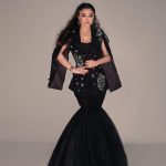 Haifa Wehbe Instagram - 𝑻𝒉𝒆 𝒅𝒆𝒍𝒊𝒄𝒂𝒄𝒚 𝒐𝒇 𝒅𝒆𝒕𝒂𝒊𝒍𝒔! From @qirat_kw new collection ✨️ شكراً قيراط على التصميم المميز! I love my dress thank you 💎🫶🏻💋 #هيفاء_وهبي الكويت - Kuwait