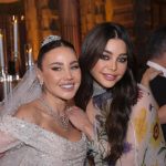 Haifa Wehbe Instagram - Happily ever after starts right here✨🤍🕊️ Ghina & Joe I wish you a lifetime of love, May your union brings unbelievable joy to your life 👰‍♀️ 🤵‍♂️🫶🏽 @ghinaghandourofficial @joe.s.aoun #haifawehbe Grand Hotel Sofar