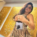 Haifa Wehbe Instagram - Hi 🍩🍫🤎❤️ #haifawehbe