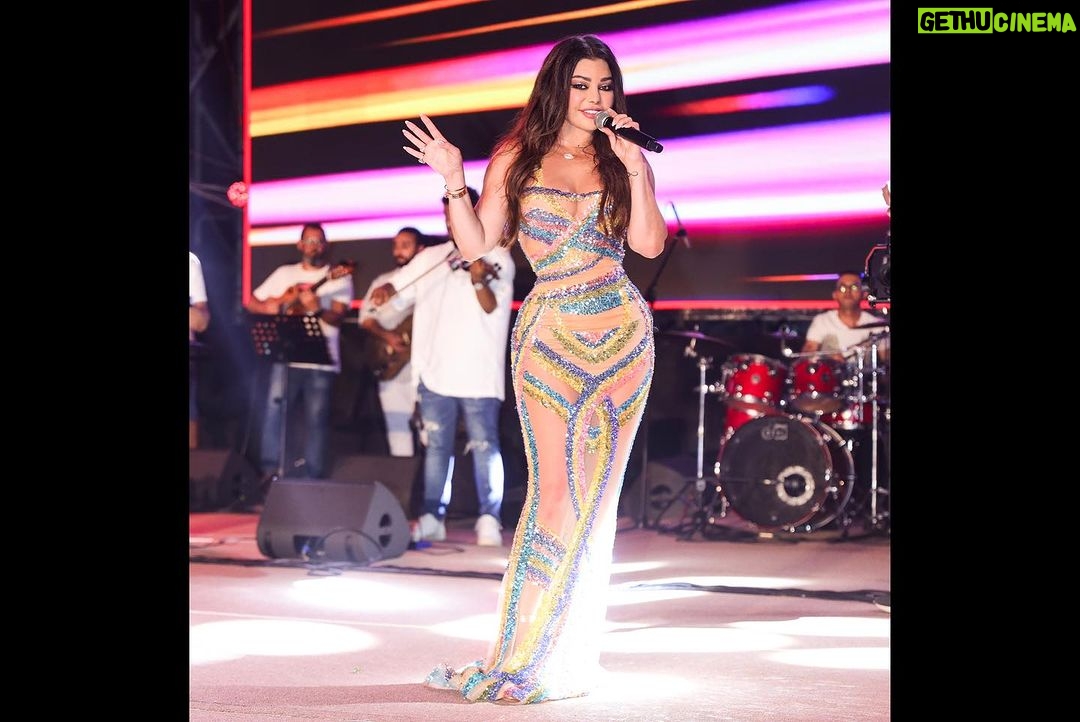 Haifa Wehbe Instagram - شكرا عالحب الكبير🙏🫶 كنت مبسوطه جدا بوجودي معاكم في قريه مارينا دلتا بكفر الشيخ وكنت سعيده بوجودكم معايا واستقبالكم الجميل شكرا للحشد الكبير🫶 واشوفكم تاني عن قريب 🤍 Thank you @islamloutfi @deltacapitalud @slasheventsofficial for your dedication and wonderful organization on this astonishing event ✨ #summer #concert #Egypt #HaifaWehbe #حفلات #مصر #اكسبلور #هيفاء_وهبي