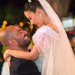 Haifa Wehbe Instagram - Happily ever after starts right here✨🤍🕊️ Ghina & Joe I wish you a lifetime of love, May your union brings unbelievable joy to your life 👰‍♀️ 🤵‍♂️🫶🏽 @ghinaghandourofficial @joe.s.aoun #haifawehbe Grand Hotel Sofar