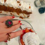 Haifa Wehbe Instagram - You Are What You Eat So Eat Sweet 🥰🍧🧁🍭 Have a sweet time as sweet as mine 💕 #haifawehbe LEO La Terrasse