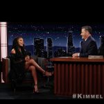 Halle Bailey Instagram – big thank you to @jimmykimmellive for having me come & get to speak a bit about this past year for me & our new film the color purple ♥️🥰✨
