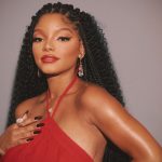 Halle Bailey Instagram – lady in red ♥️💃🏽✨the color purple comes out christmas day !