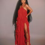 Halle Bailey Instagram – lady in red ♥️💃🏽✨the color purple comes out christmas day !