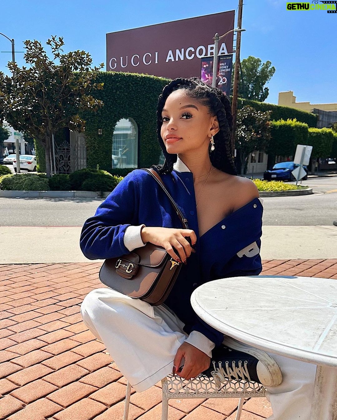 Halle Bailey Instagram - i’m so excited to see sabatos show in milan on friday ✨@sabatods @gucci #mfw ❤️