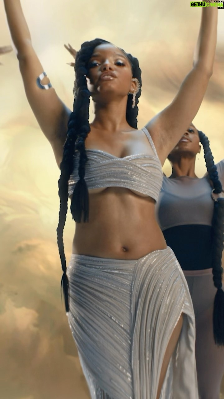 Halle Bailey Instagram - angel out now everywhere. stream now and watch video. link in bio πΌπ½π€β¨