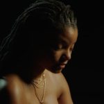 Halle Bailey Instagram - black girl with the black girl hair, you’re an angel. friday. 👼🏽pre save now, link in bio 🩷