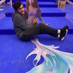 Halle Bailey Instagram - some more bts moments (can’t believe this was almost three years ago)💗… 1.. i found this old video of me i recorded on day 2 of filming part of your world .. face breaking out and all cause nerves lolll happy i have this to look back on 💗 2. under the sea wire work 3. javis last day 4. jonah & cardboard ariel 5. daveed & craig 6. ariel in her rags 7. last day of under the sea!