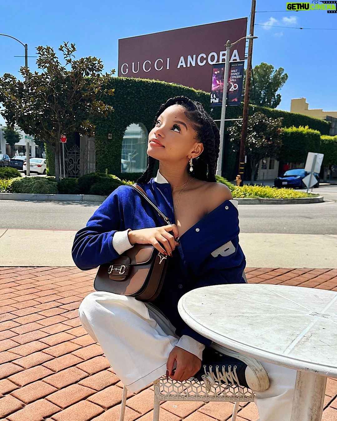 Halle Bailey Instagram - i’m so excited to see sabatos show in milan on friday ✨@sabatods @gucci #mfw ❤️