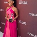 Halle Bailey Instagram - today i felt like a princess 💘it was an honor to receive the essence black woman in hollywood award 🥹💘to be lifted up by so many women who have paved the way for me to be here today is an incredibly special feeling. thank you to my sister @chloebailey for presenting me with this award, i was a crying mess 😭i’m also so grateful to my siblings @skiwithaneye & @bransonbailey_ for saying such beautiful words about our journey as a family, and how we got here. as well as rob marshall, @tlabarbe & @deoncole for contributing such special words about the journey. i am incredibly honored & thankful 💕 i will never forget today