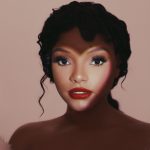 Halle Bailey Instagram - happy valentine’s day ♥️♥️i hope you’re spoiled rotten 🥰❤️💋🌹