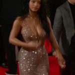 Halle Bailey Instagram - my first solo song was nominated for a grammy 😭✨i’m so thankful to now be a 6x grammy nominee 🥹thank you jesus 🤍✨sometimes it doesn’t feel like this is really my life, i’m so so grateful., a few shots of the best time last night !! 🥰