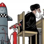 Hamid Farrokhnejad Instagram - سياستهاي جنگ طلبانه و مداخله جويانه آمران حكومت ظلم كه قسمتي از آن نشات گرفته از ذهن خود بزرگ بين و بيمار حاكم آنان است ، ايران را با سرعتي زياد به ورطه جنگي خانمانسوز راهنمايي ميكند ، حاكمان نادان در پي تحكيم پايه هاي لرزان حكومتشان دستيابي به سلاح هاي اتمي را رمز ماندگاري و تنها تضمين ادامه حيات تمام شده شان ميپندارن ، خيالي كه بزودي منشا جنگي خانمان سوز و دردناك براي ملت ايران خواهد بود ، جنگي كه بازنده اصلي آن مردم و تماميت ارضي ايران است. "حادثه بسيار نزديك است و سرنوشت اين ملت در دستان زنگيان مست."