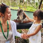 Hamish Daud Instagram – The girls had a blast! Zalina made some new friends too 🦘 Australia