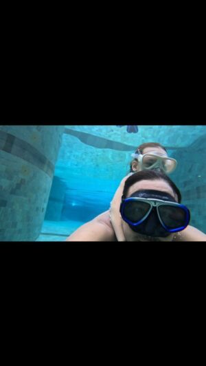 Hamish Daud Instagram - Best 5 year adventure ever! Blink of an eye and you're already doing breath-ups & freediving with me. Happy Birthday Zalina 🧜‍♀️