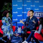 Hamish Daud Instagram - Terima kasih @atamerica untuk undangan dan kesempatannya ngobrolin tentang Lautan Indonesia. One Ocean, One Climate, One Future - Together. Selamat Hari Laut Sedunia! #worldoceansday #conservation #ocean #Indonesia #recycling #plasticpolution #education #octopusinaja #pandulaut #indonesianoceanpride