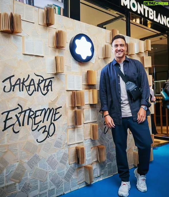 Hamish Daud Instagram - Elevate your style with Montblanc's The Library Spirit campaign, featuring the bold shapes and contemporary colors of the Extended Extreme 3.0 Collection. A fusion of functionality and elegance #MontblancLibrarySpirit #InspireWriting @Montblanc
