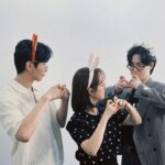 Han Ji-min Instagram - . 힙하게 🦊🐰👼🏻 오늘,내일밤 3,4회✔️JTBC! 10:30 🕥 사이코믹스릴러 #힙하게#behindyourtouch #jtbc #Netflix #TVING