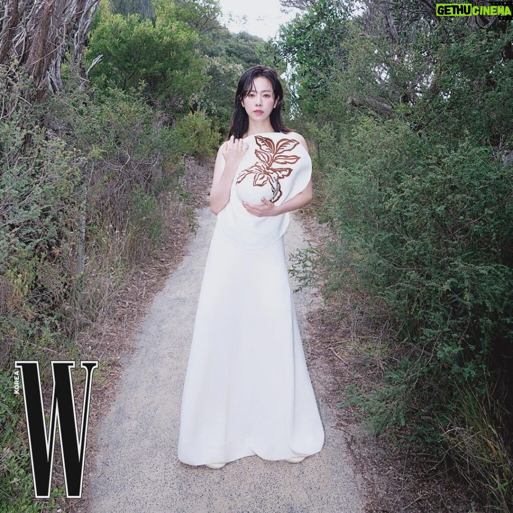 Han Ji-min Instagram - . W March issue 🩵 Melbourne, Victoria, Australia