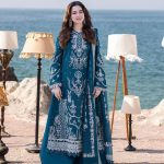 Hania Aamir Instagram - @qalamkar_ LUXURY LAWN for life! 😍 𝐏𝐫𝐞-𝐛𝐨𝐨𝐤𝐢𝐧𝐠 𝐬𝐭𝐚𝐫𝐭𝐬 𝐭𝐨𝐦𝐨𝐫𝐫𝐨𝐰 𝐚𝐭 𝟕𝐩𝐦 (𝐏𝐊𝐓). Love the intricate embroidery details and vibrant colors of this collection🫶🏻 Tomorrow at 7pm shop my favourite looks on www.qalamkar.com.pk before they runs out. 🤩 . Hair & makeup @iambabarzaheer #QalamkarXHaniaAamir #LuxuryLawn #SahilKinare #Chikankari #embroideredcollection