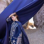 Hania Aamir Instagram - @qalamkar_ LUXURY LAWN for life! 😍 𝐏𝐫𝐞-𝐛𝐨𝐨𝐤𝐢𝐧𝐠 𝐬𝐭𝐚𝐫𝐭𝐬 𝐭𝐨𝐦𝐨𝐫𝐫𝐨𝐰 𝐚𝐭 𝟕𝐩𝐦 (𝐏𝐊𝐓). Love the intricate embroidery details and vibrant colors of this collection🫶🏻 Tomorrow at 7pm shop my favourite looks on www.qalamkar.com.pk before they runs out. 🤩 . Hair & makeup @iambabarzaheer #QalamkarXHaniaAamir #LuxuryLawn #SahilKinare #Chikankari #embroideredcollection