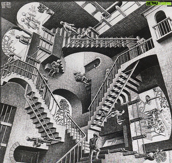 Hanie Tavassoli Instagram - By Maurits Escher اثر موریس اشر