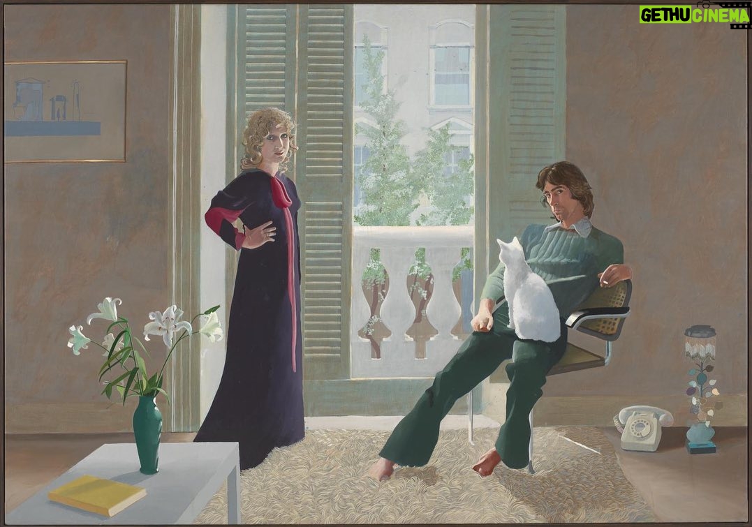 Hanie Tavassoli Instagram - Happy birthday David Hockney ❤️ #davidhockney