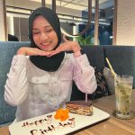Hanis Zalikha Instagram – Thank you so so much @faycemy for the scrumptious birthday lunch! Please release your perfume saiz botol besaq soon 😘😆