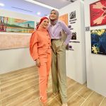 Hanis Zalikha Instagram - Purple and proud 🧕🏻 Fun day out for my @vivyyusof @theduckgroup !