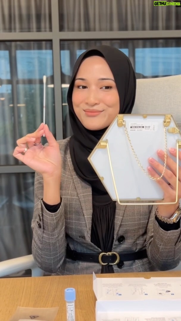 Hanis Zalikha Instagram - I’ve been wanting to try a DNA test kit for so so long! Finally got my hands on the CircleDNA Premium kit, best sangat sangat! Report dia lengkap dan pelbagai, macam macam kita boleh tahu rupanya — tengoklah tu, contoh kalau kita nak diet, so diet apa yang paling sesuai dengan kita, jenis pemakanan untuk kita kekal sihat sesuai dengan penyakit keturunan kita, cancer marker, pattern tidur, personality, even success traits! Contohnya kita ni pandai dengan nombor ke, atau skil bahasa, atau ada skil jual beli! Mindblown jap banyaknya rahsia tersirat melalui dna kita masyaAllah! Pastu senang sangat nak buat @CircleDNA_my ni takyah pi hospital or lab mana-mana. Order kit online, swab sendiri dekat rumah and result semua hantar melalui app je! Sejak I buat CircleDNA test ni, semua my family and friends I cerita in details. Nak mindblown bersama-sama 😂 Order at *https://circledna.com/hanis and apply code HANIS utk dapatkan 33% diskaun, additional 10% off kalau beli 3 kits or more! Jom ajak family & friends CircleDNA test, banyaaak sangat information kita dapat!