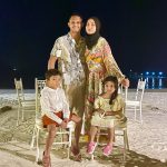 Hanis Zalikha Instagram - A proper family portrait by the beach — how precious because the kids were really smiling and sat still!!!