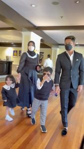 Hanis Zalikha Instagram - Off to our HBSB official themed lunch ✨ #MasyaAllahAlhamdulillah