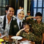 Hanis Zalikha Instagram - Malbatt Misi Bakara in cinemas nationwide today! Bring your little soldiers 🇲🇾 Goodluck husband 😘 @hairulazreen