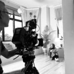 Hannah Delisha Instagram - Batrisya on set #lelakiitu 🖤 Coming soon 2024 @tv3malaysia #slotsamarinda