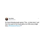 Hans Zimmer Instagram - So I hear you all are enjoying #PrehistoricPlanet on @AppleTVPlus? I too could listen to @davidattenborough's voice all day long…