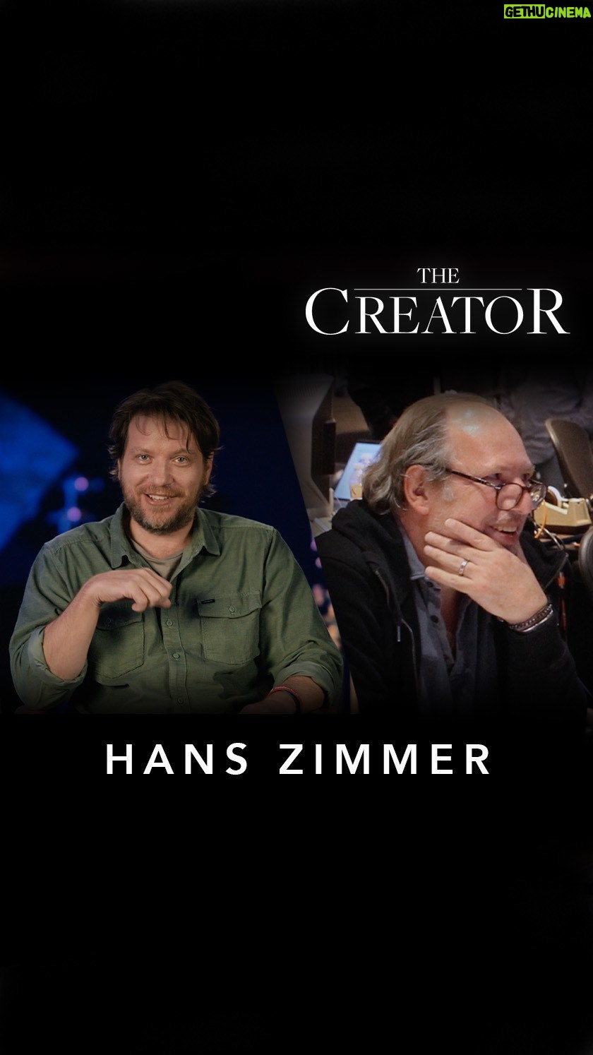 Hans Zimmer Instagram - Get a behind-the-scenes look at Hans Zimmer’s score for #TheCreator. Experience it TONIGHT only in theaters.