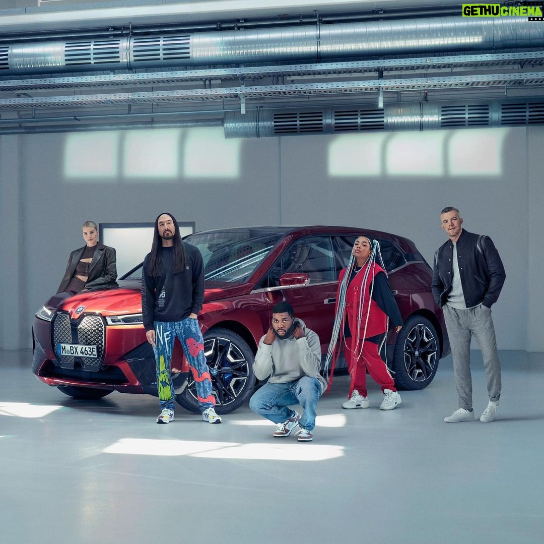 Hans Zimmer Instagram - It’s an honor to be a part of this #MovingMinds squad to support @BMW @BMWi in the transition into a new era of electric mobility with #THEiX and #THEi4 #BornElectric #ad