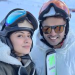 Hansika Motwani Instagram - ⛷️ 🎿 ❄️🇨🇭 Saas-Fee, Switzerland