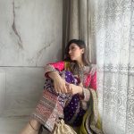 Hansika Motwani Instagram - Wearing happiness, one Indian outfit at a time. 🤍 • • • Outfit:- @shivaliahmedabad Pr:-@vblitzcommunications