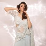 Hansika Motwani Instagram - Trailer launch ready 💥 • • • Outfit: @nitikagujralofficial Jewellery: @karnikajewelshyd Stylist - @niru05_raghupathy Styling Team: @ipshitaa.arora @sunandini_vijjagiri @saigopalchikkala_cine_costumer Photographer: @pranav.foto Hmu - @sankpalsavita @rupeshryadav