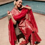 Hansika Motwani Instagram - #promotion ready 💥 #guardian releasing March 8th • • • Styled by: @niru05_raghupathy Outfit: @raw_mango Jewellery: @suhanipittie Photography:@theaaronobed Hmu: @rupeshryadav @rachaelstylesmith @saigopalchikkala_cine_costumer @rekha1210