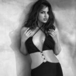 Harnaaz Kaur Sandhu Instagram - Hello February💗 Photographer : @tejasnerurkarr HMUA: @mehakoberoi Outfit: @a.la.modebyakanksha Styled by: @sheefajgilani Assisted by: @jhanvikhatwani_ @kareena.desaii @timestalent