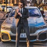 Haroon Kadwani Instagram - The plate says it all. #HK07 #THE7 #BMW #750i Toronto, Ontario